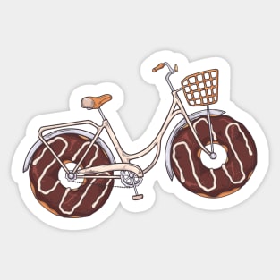 Donuts Bike Sticker